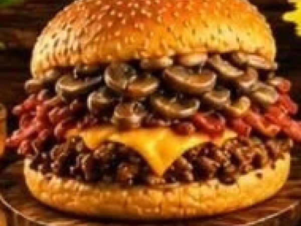 Hamburguesa de la casa